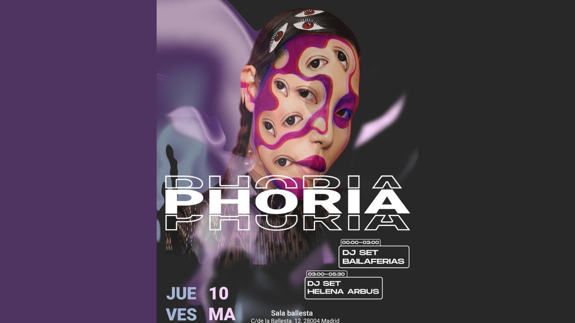 PHORIA w/ Bailaferias + Helena Arbus image