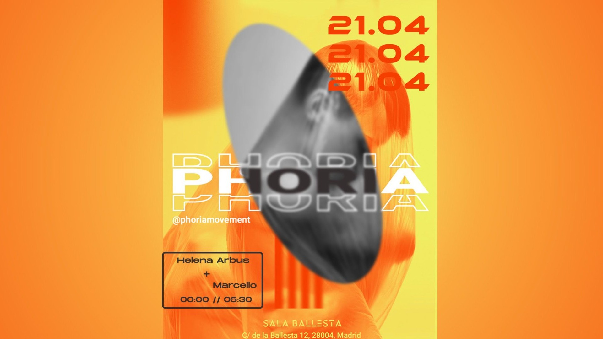 PHORIA w/ Helena Arbus + Marcello image
