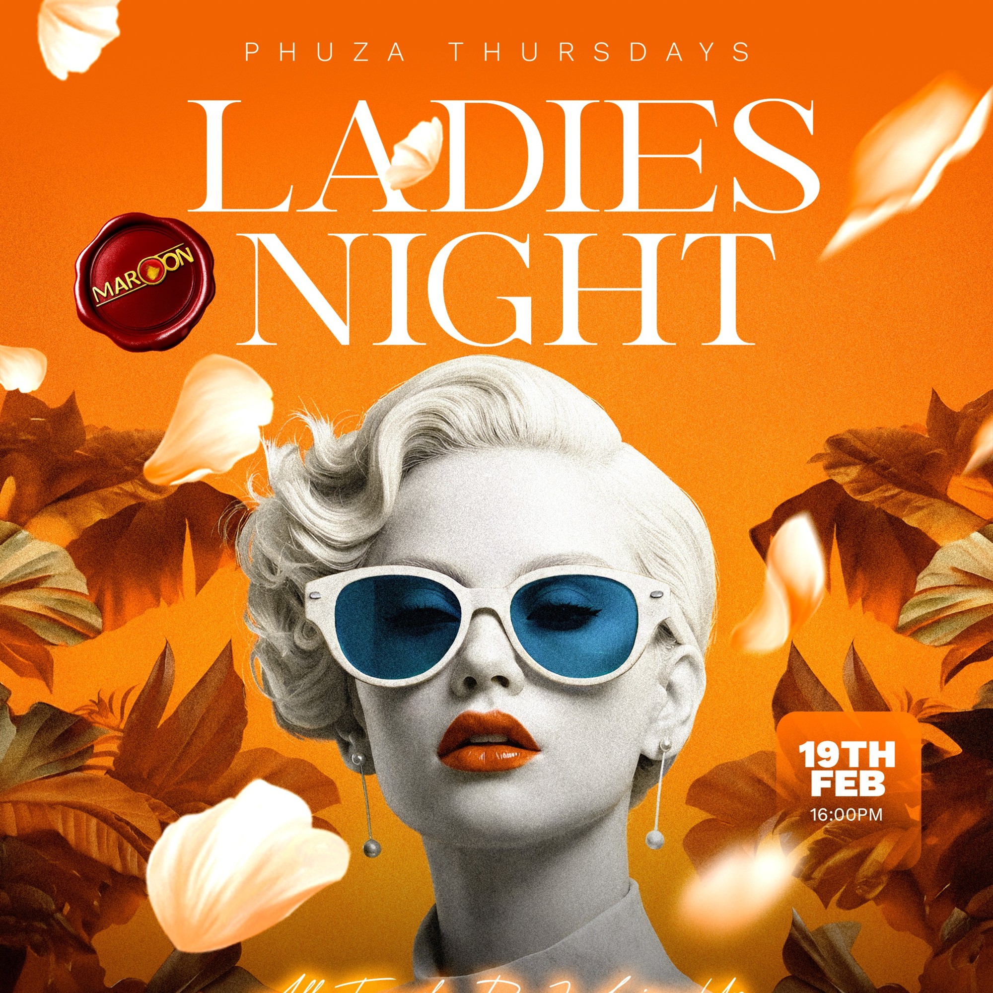 Phuza Thursday Ladies Night @ Maroon | Bilhetes & Guest Lists Phuza Thursday Ladies Night @ Maroon | Bilhetes & Guest Lists