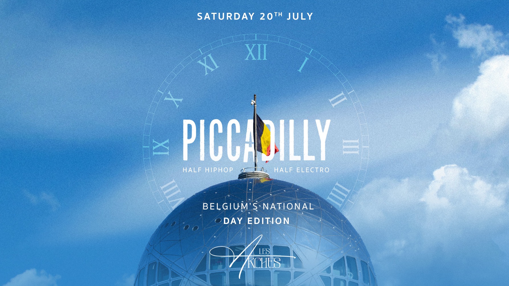 PICCADILLY OPEN AIR • BELGIUM’S NATIONAL DAY l LES ARCHES - SAT 20.07 image