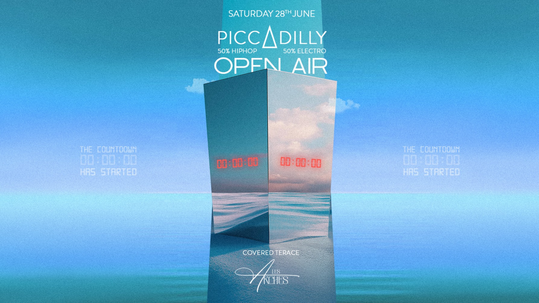 PICCADILLY OPEN AIR ⦾ LES ARCHES ⦾ SAT 28.06 image