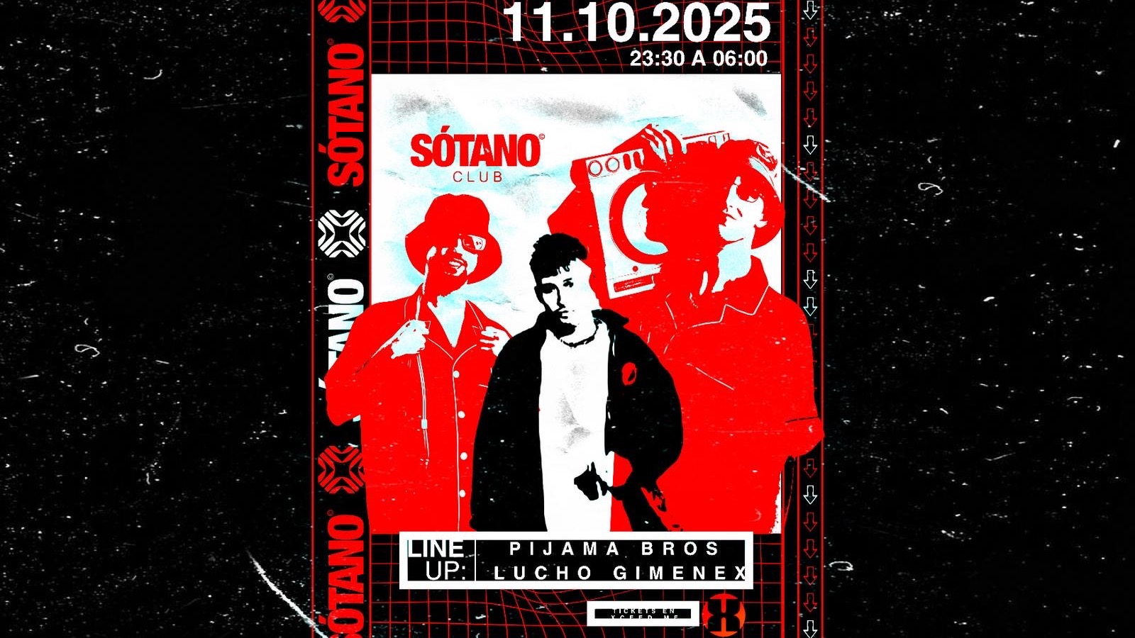 PIJAMA BROS NIGHT W/ LUCHO GIMENEX 