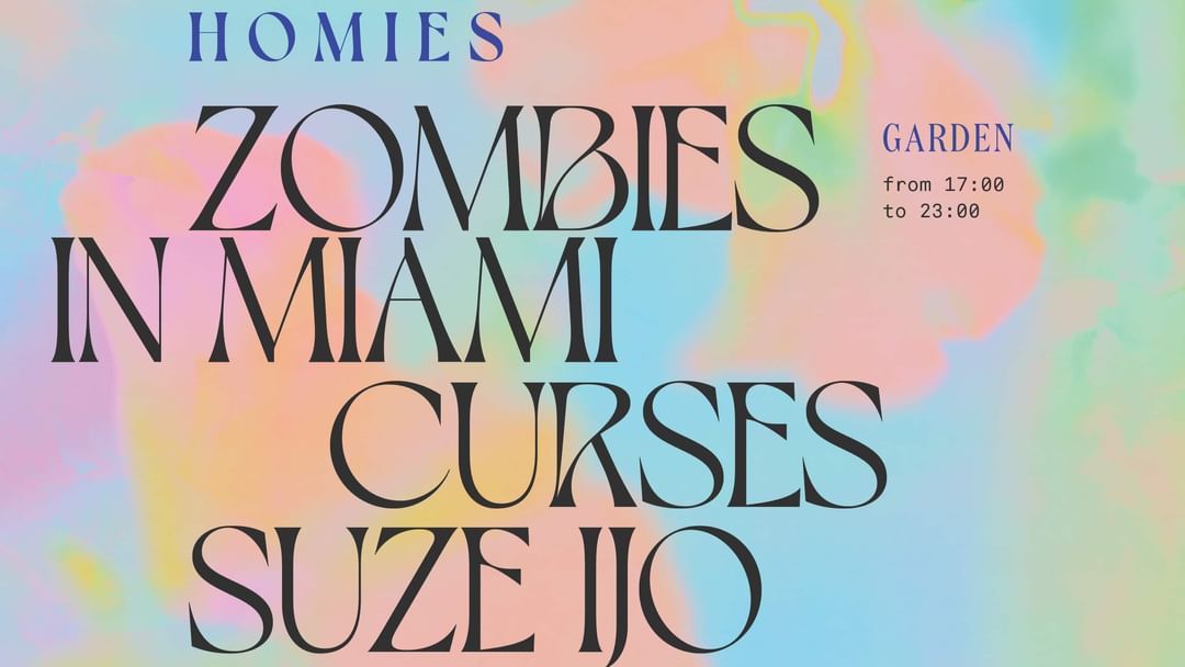 Cartell de l'esdeveniment Pikes Presents Homies 