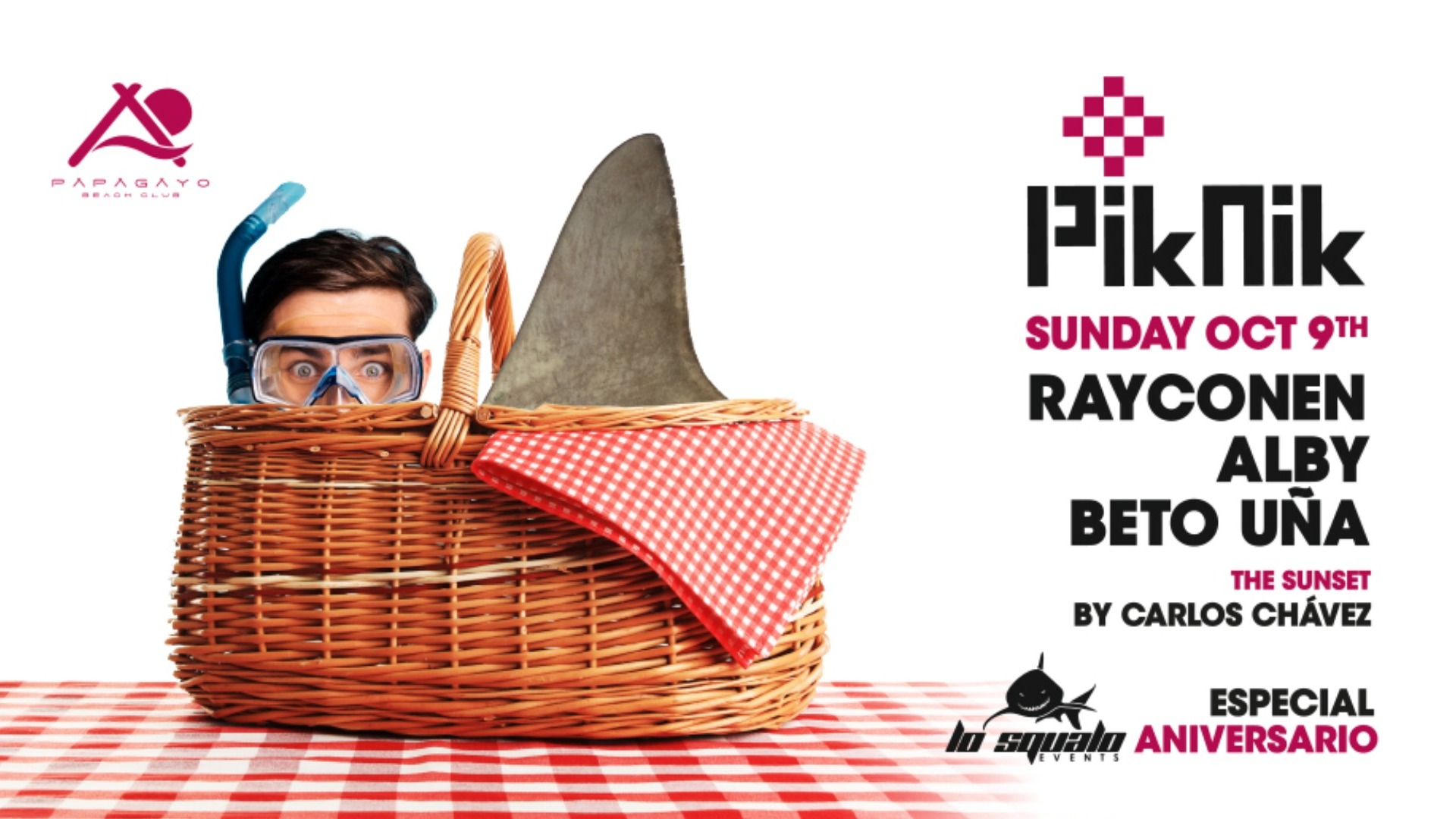 PikNik Aniversario Lo Squalo