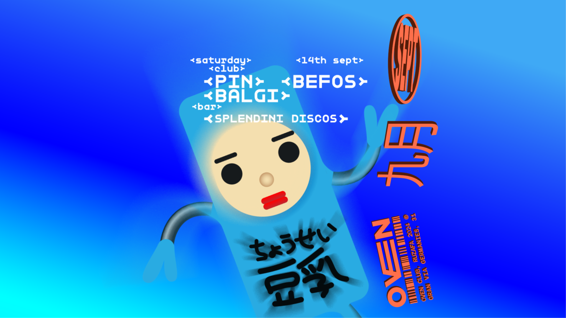 Pin + Befos + Balgi / Bar: Splendini Discos