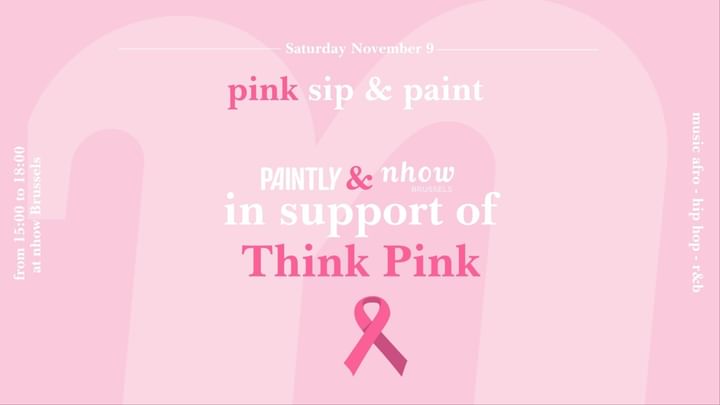 Cover for event: Pink - Sip & Paint 