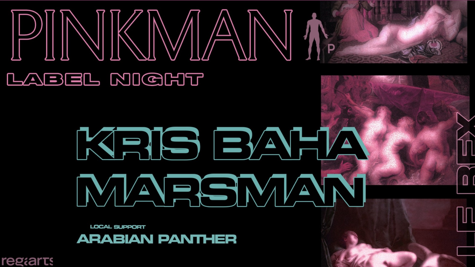 Pinkman Label Night • Kris Baha, Marsman (veille de jour férié) image