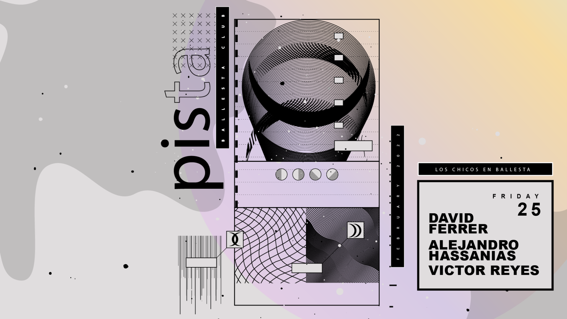 PISTA: David Ferrer + Alejandro Hassanias + Victor Reyes image