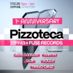 Fuse x Sophia: Pizzoteca 1st Anniversary (Free Entry) image