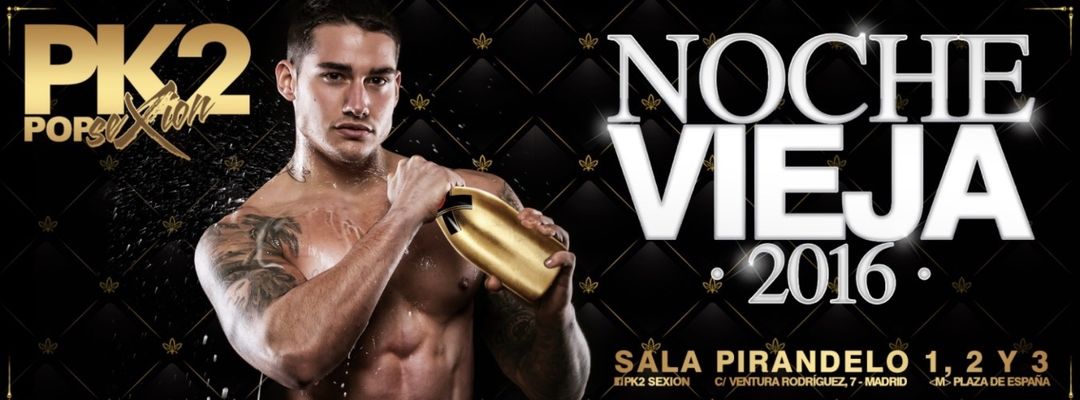 Cartel del evento PK2 NOCHE VIEJA