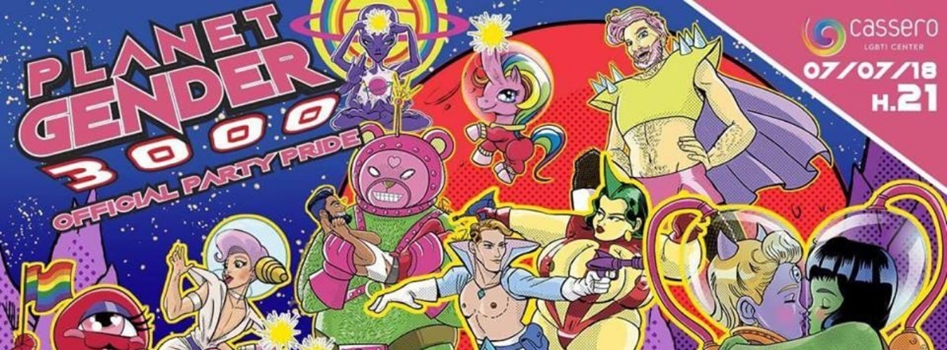 Planet Gender 3000 - Official Party Pride image