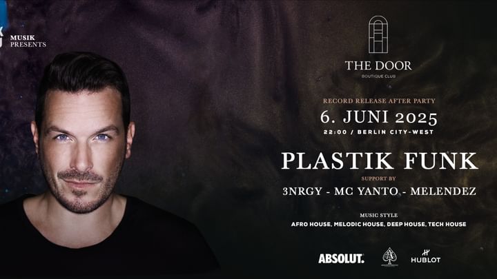 Cover for event: Plastik Funk in Berlin 06.07.2025