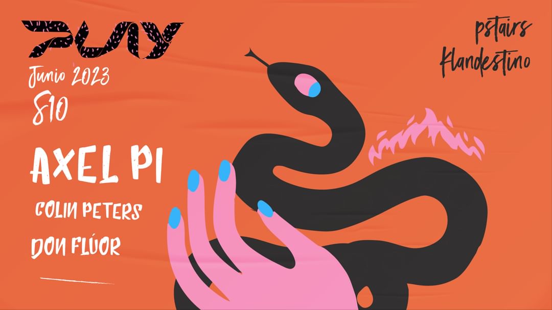 Play - 10.06 + Klandestino-Eventplakat
