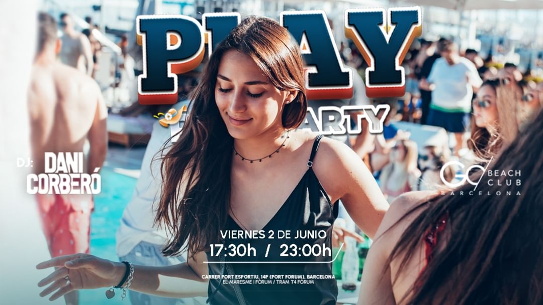 PLAY Pool Party (From 5:30 p.m. to 11:00 p.m.)-Eventplakat