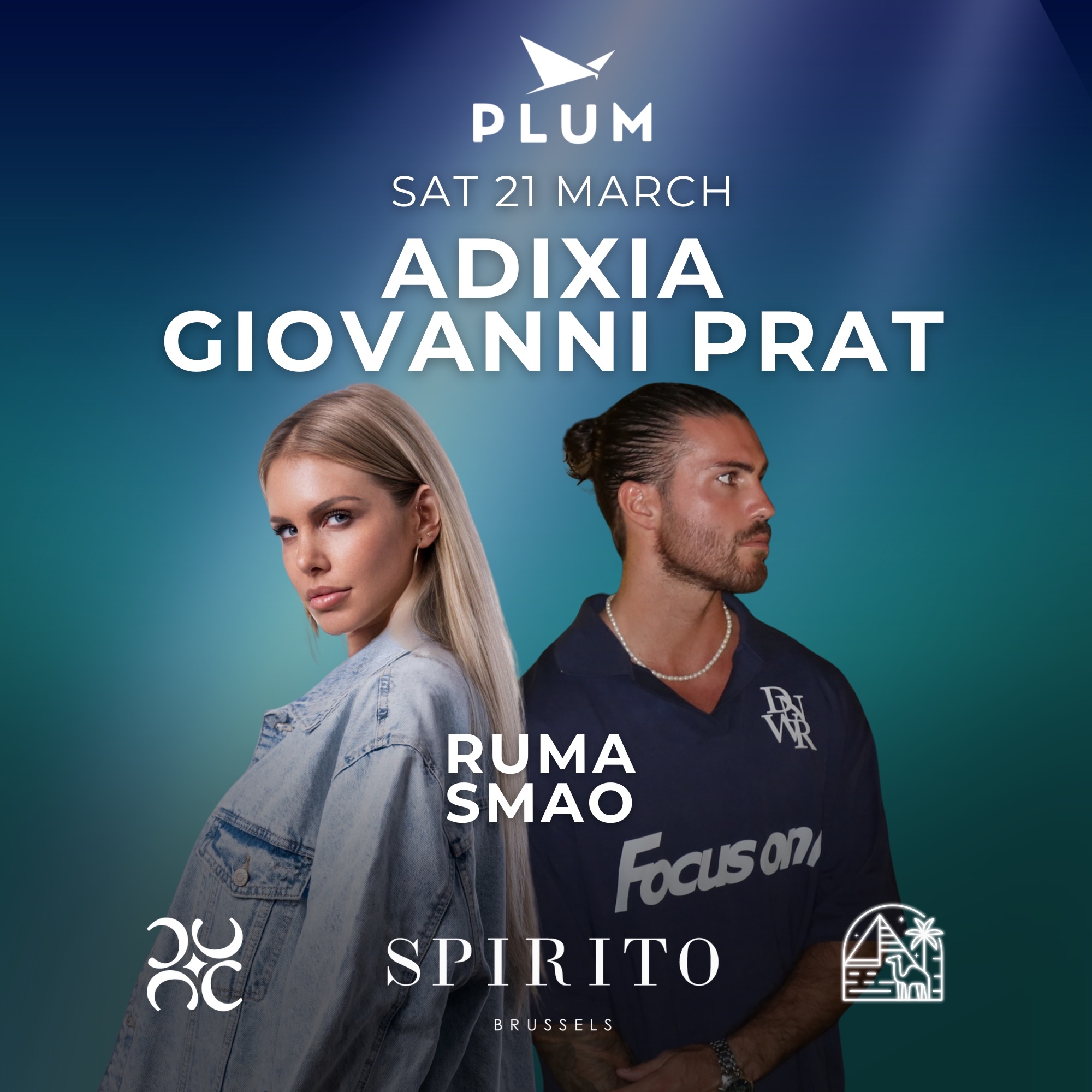 PLUM invites ADIXIA & GIOVANNI PRAT image