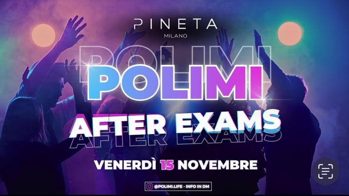 Cover for event: Polimi After Exams