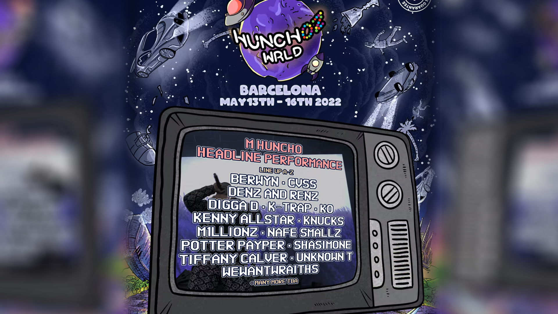 Pollen pres. M Huncho at Pacha - Hunchoz Wrld Barcelona image