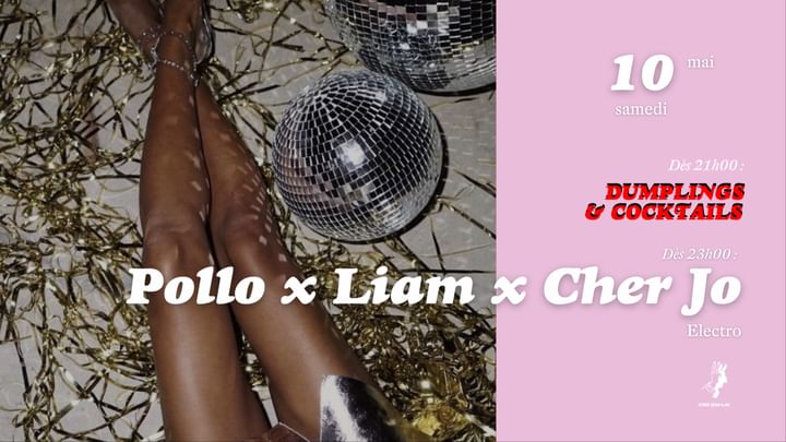 Cover for event: Pollo x Liam x Cher Jo