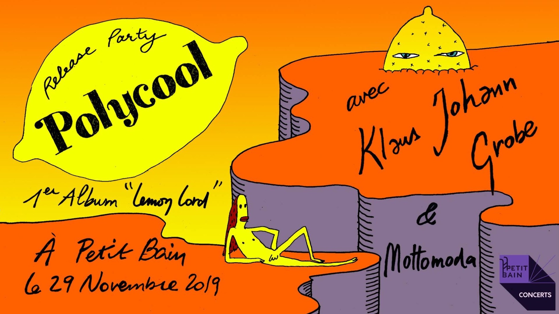 Polycool Release Party + Klaus Johann Grobe & Mottomoda image