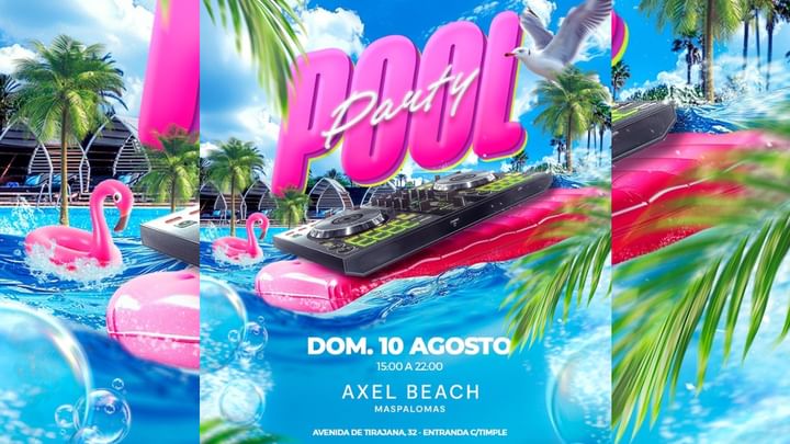 Cover for event: Pool Party Hotel Playa del Inglés