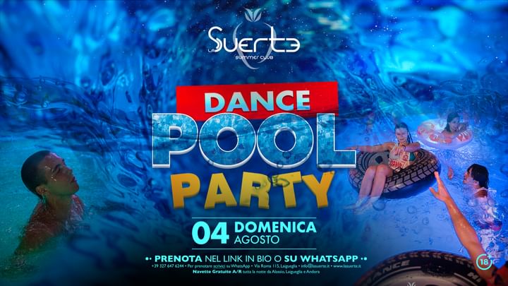 Cover for event: Pool Party -La Suerte -