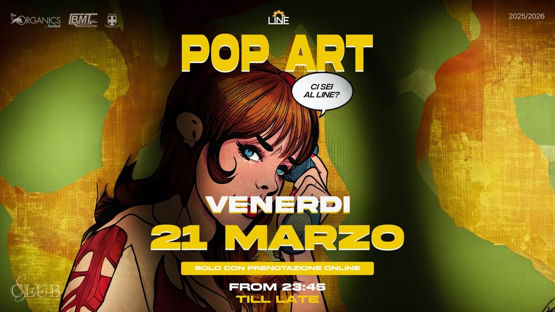 POP ART event cover