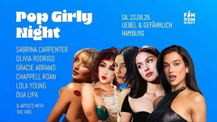 Cover for event: Pop Girly Night