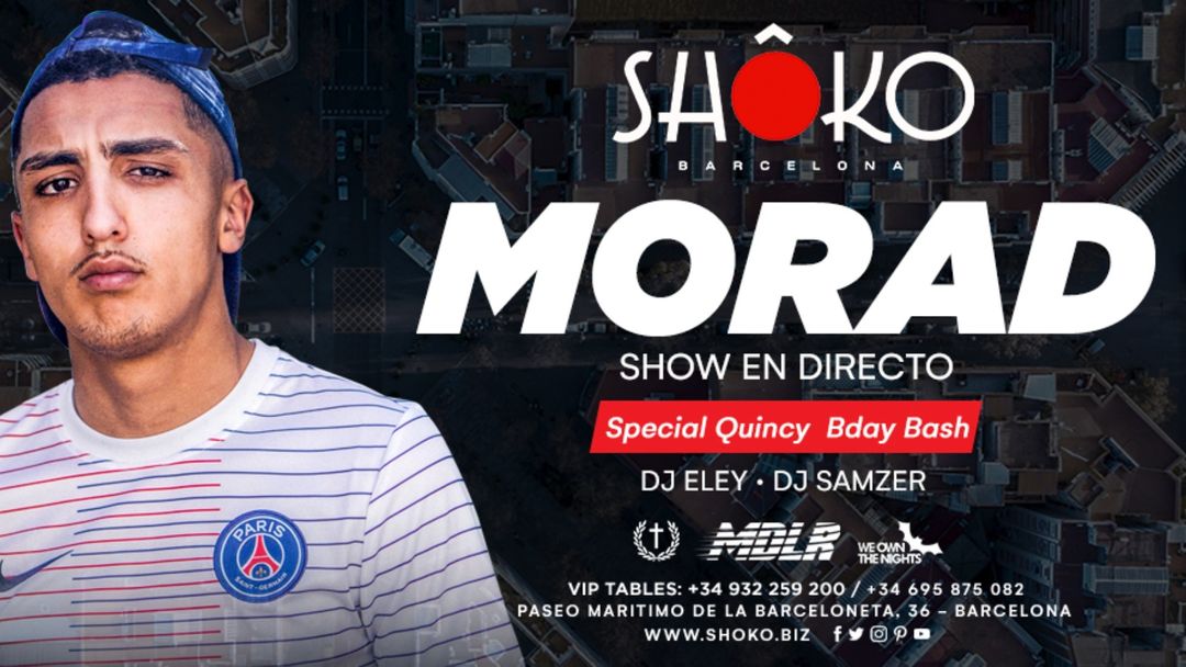 Copertina evento Pop That Party | MORAD en concierto