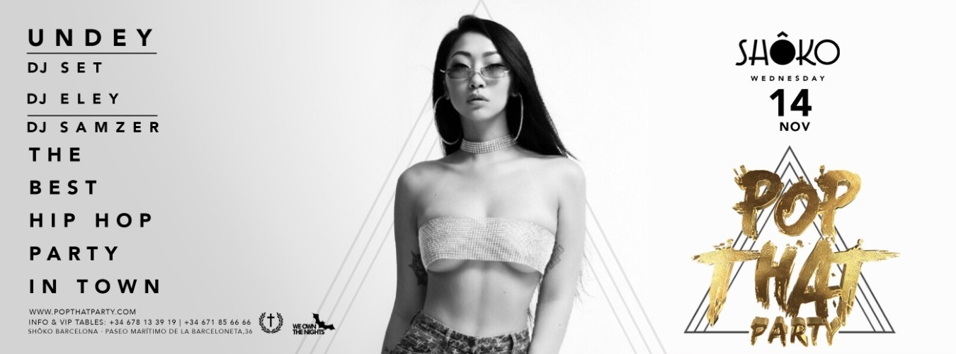 Pop That Party - Undeey (Dj Set) image