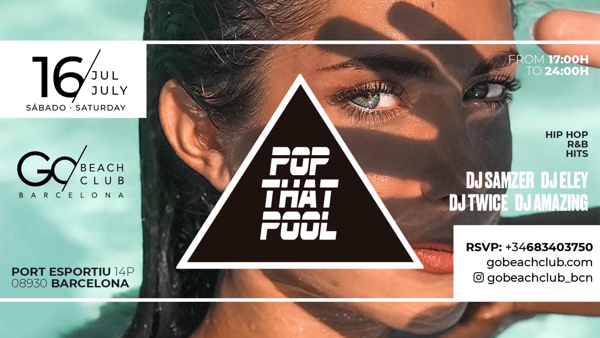 Pop That Pool (17:30h - 23:30h)