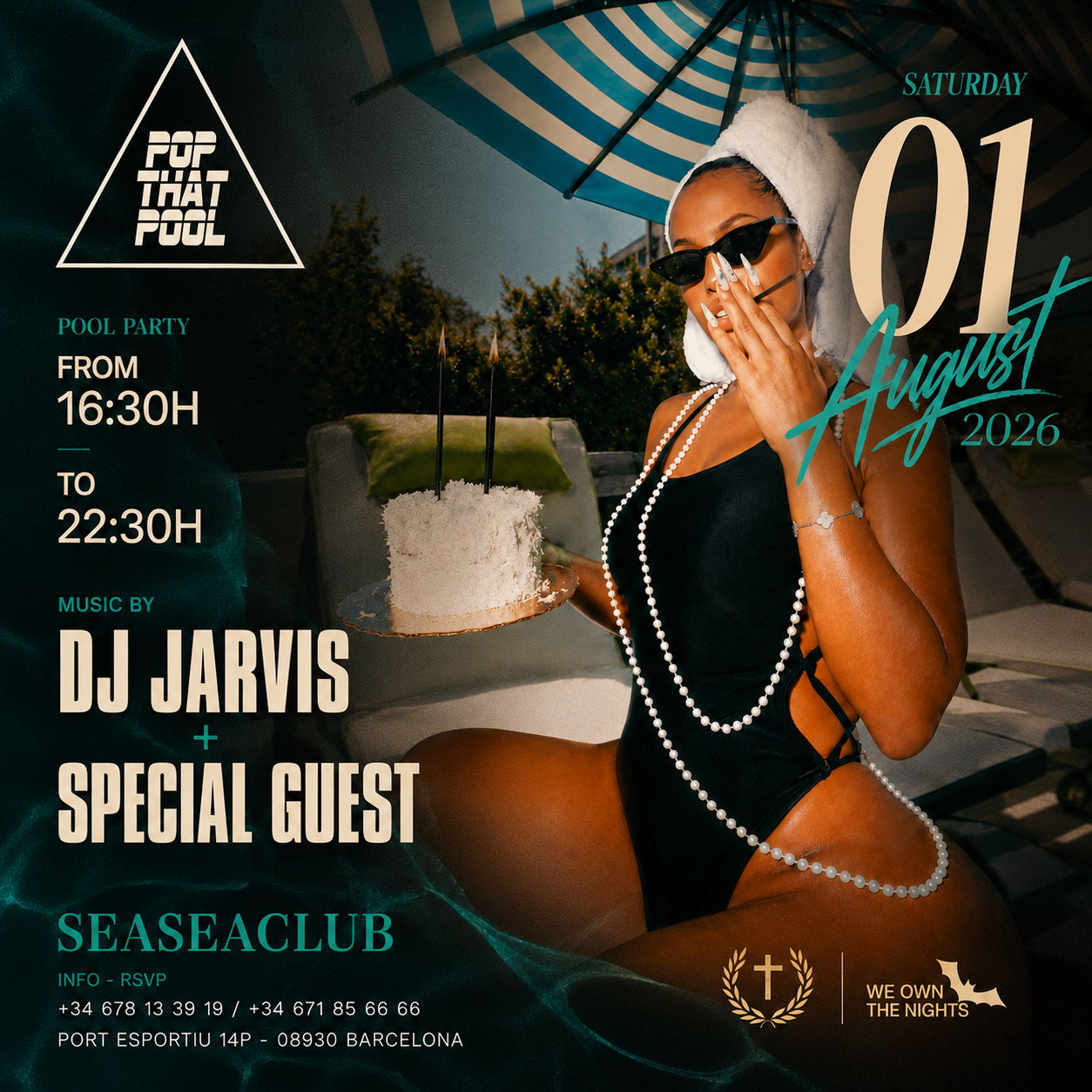 Pop That Pool | from 16:30pm until 22:30pm image