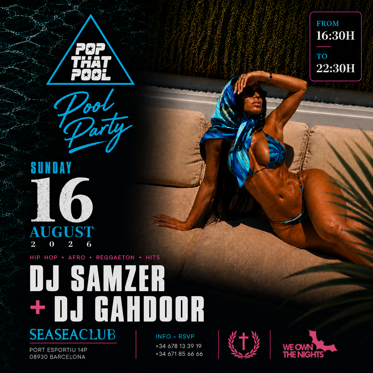 Pop That Pool | from 16:30pm until 22:30pm image