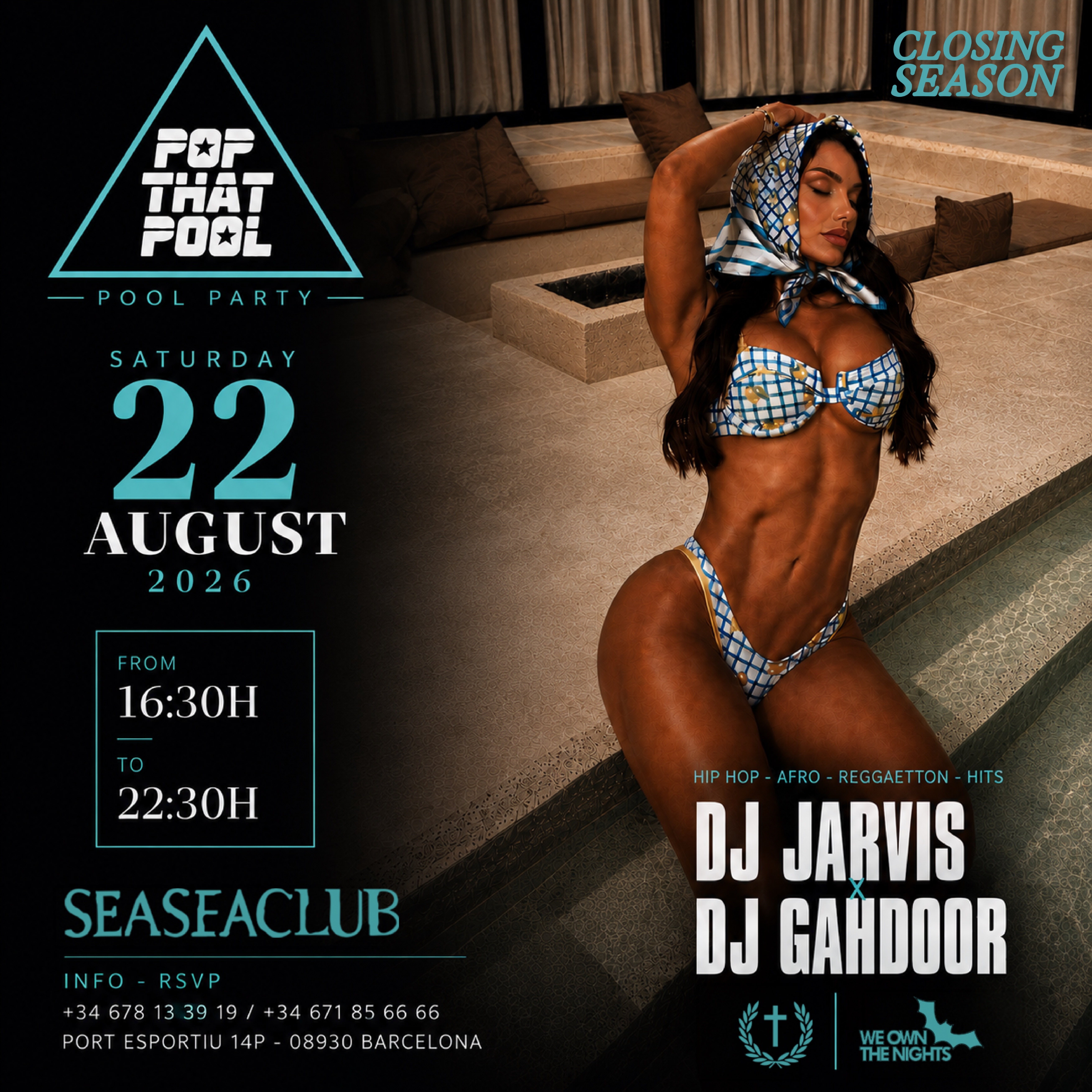 Pop That Pool | from 16:30pm until 22:30pm image