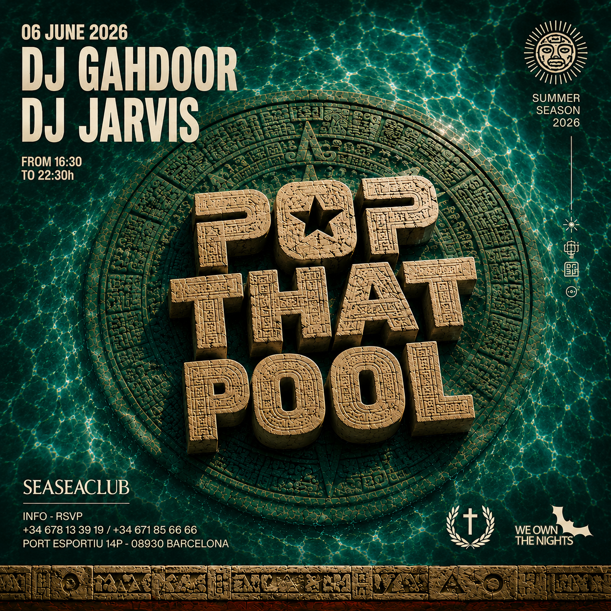 Pop That Pool | from 16:30pm until 22:30pm image