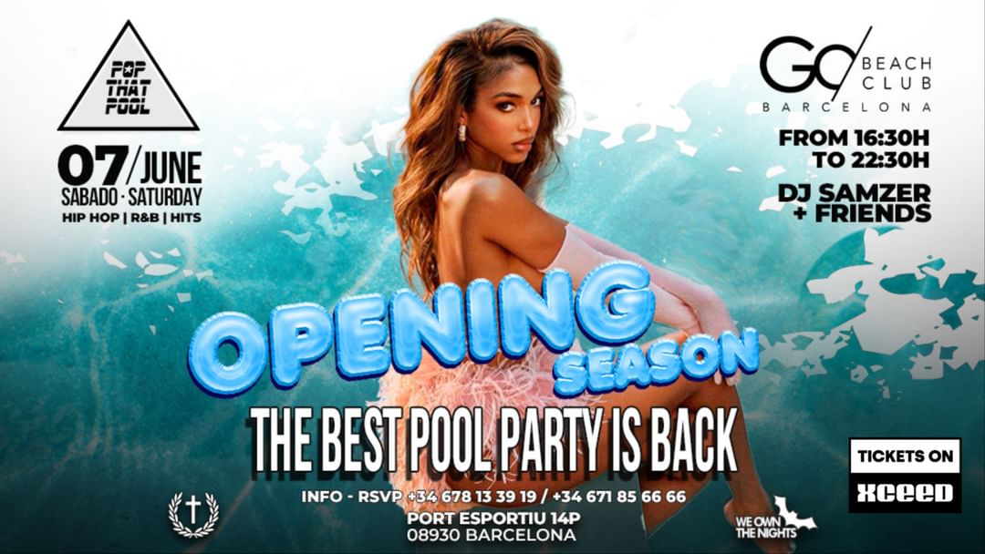 Pop That Pool_OPENING | from 16:30pm until 22:30pm event cover