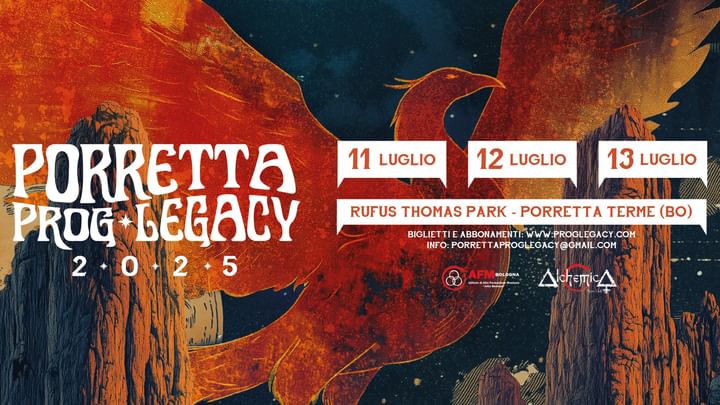 Cover for event: ABBONAMENTO - Porretta Prog Legacy 2025