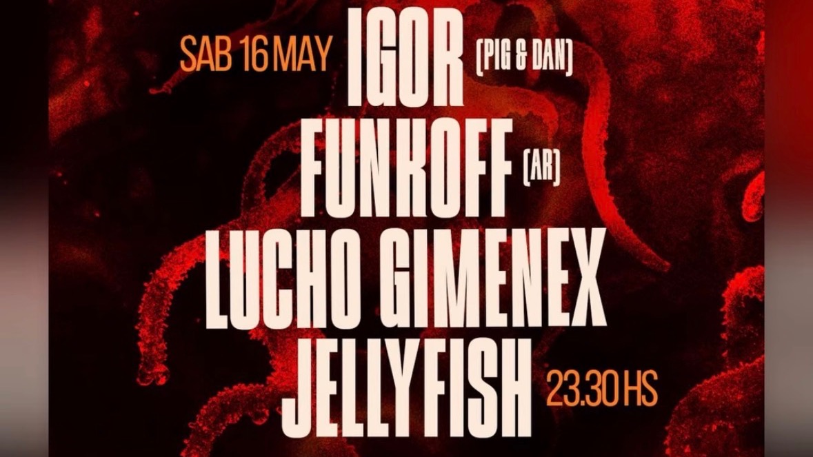 POSIDONIA w/ IGOR + FUNKOFF + LUCHO JIMENEZ + JELLYFISH image
