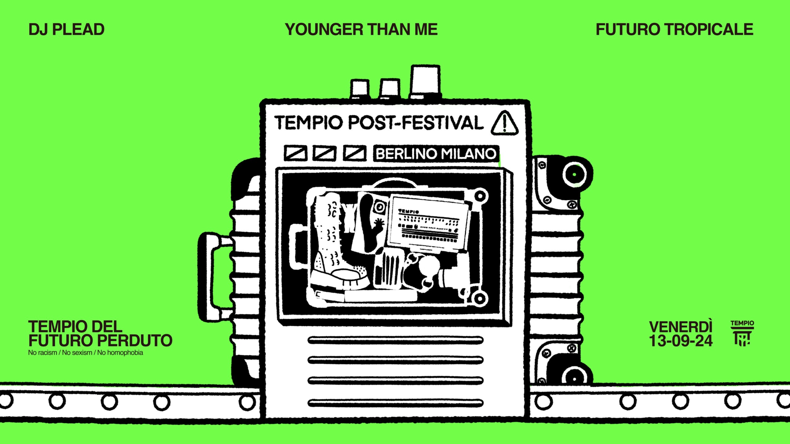 Post-Festival: DJ Plead, Younger Than Me, Futuro Tropicale image