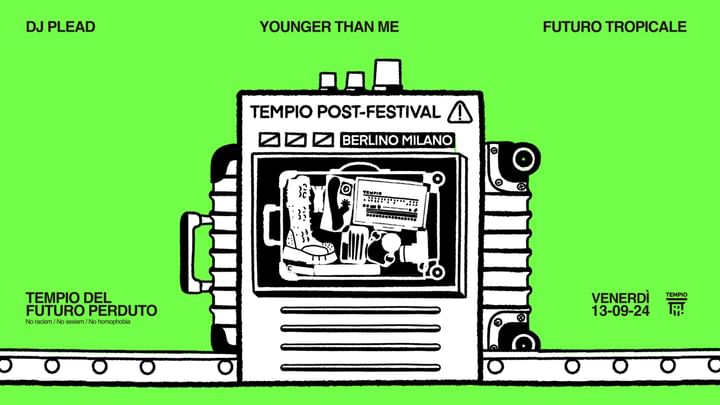 Cover for event: Post-Festival: DJ Plead, Younger Than Me, Futuro Tropicale