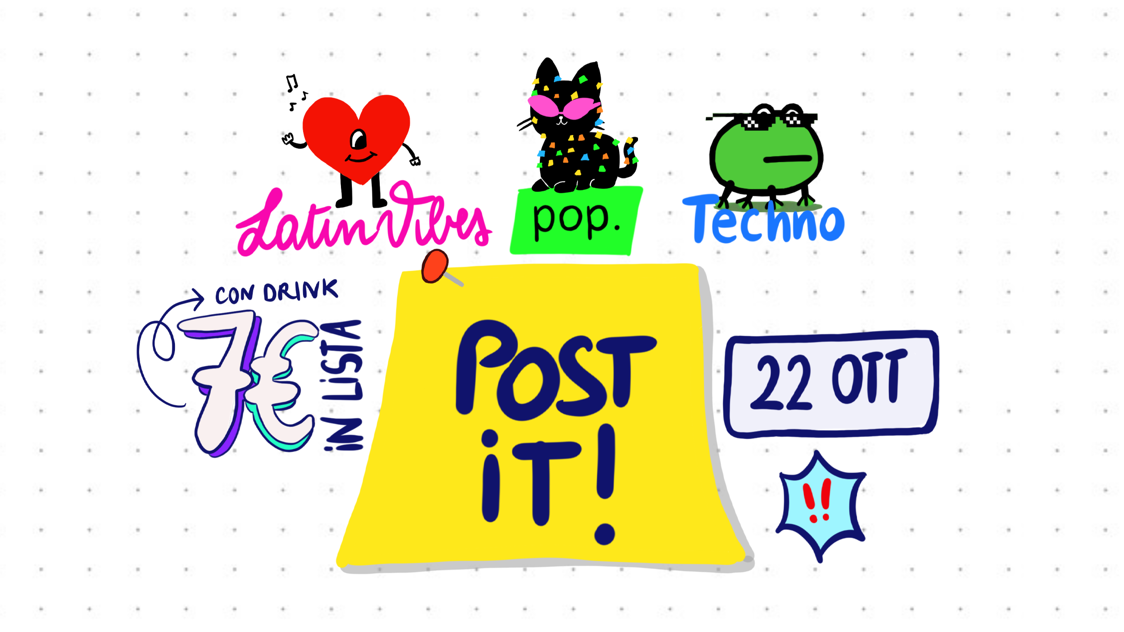 POST IT! - 22.10 @CENTRALINO CLUB image