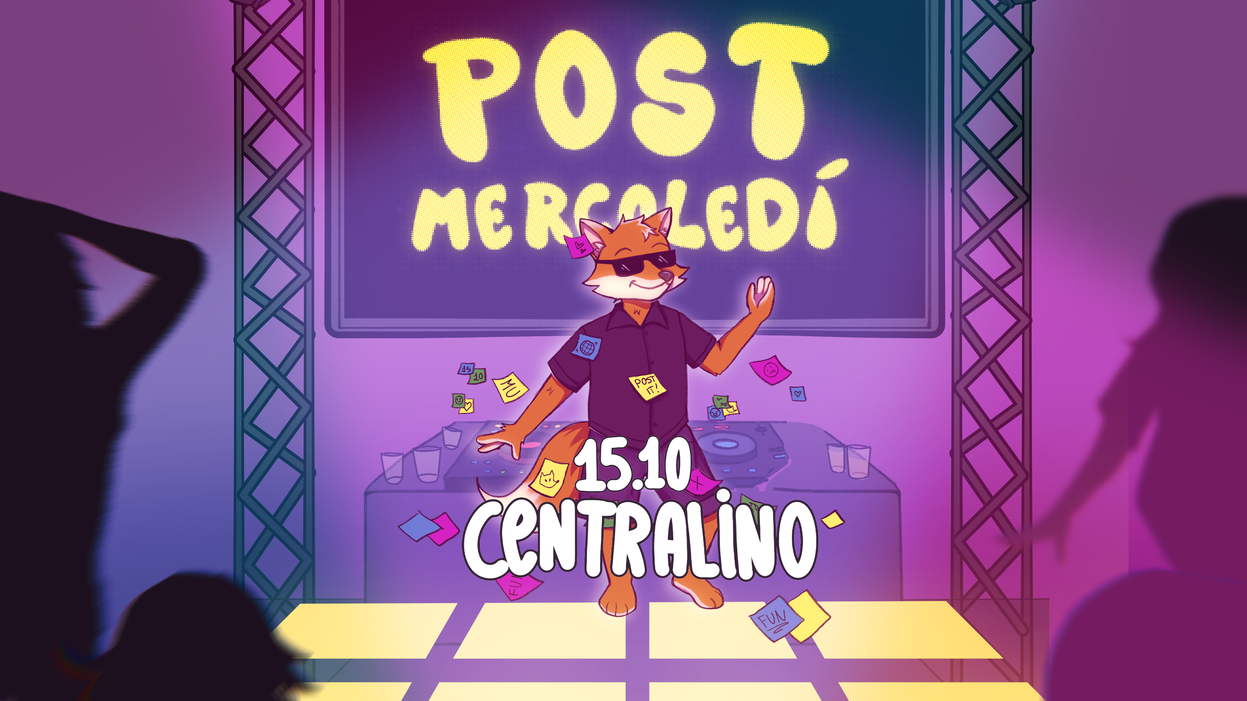 Mercoledì Universitario x Post It! - MERC 15 OTTOBRE - @CENTRALINO CLUB image