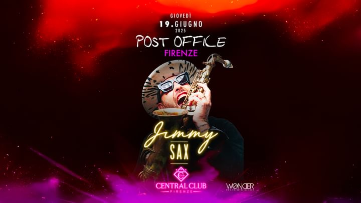 Cover for event: Post Office at Central Club | Special Guest Jimmy Sax