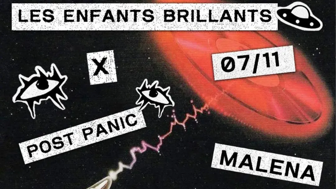 Post Panic at Les Enfants with MALENA, Demofather b2b Waffle image