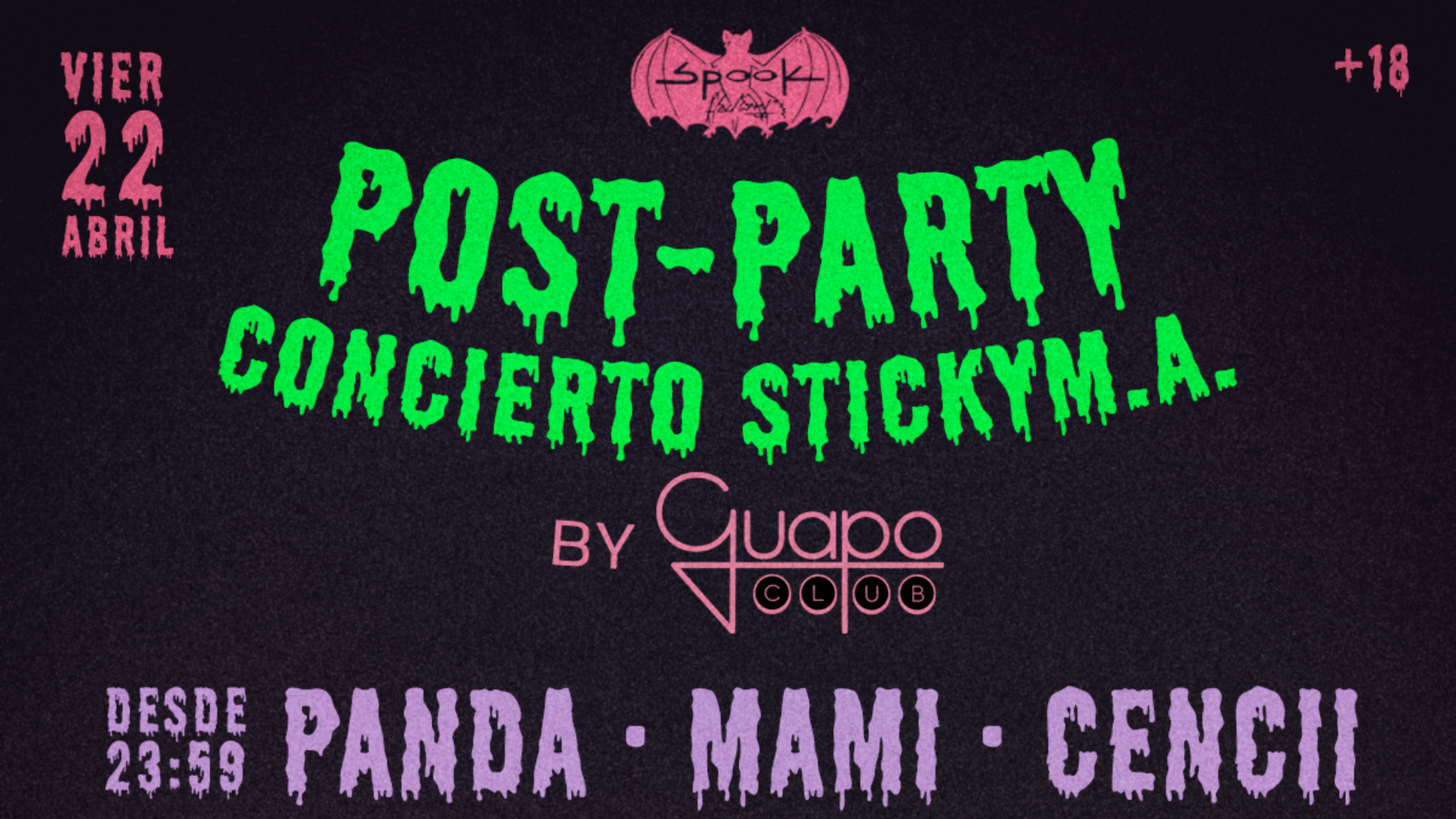 Post-party concierto Sticky M.A. image