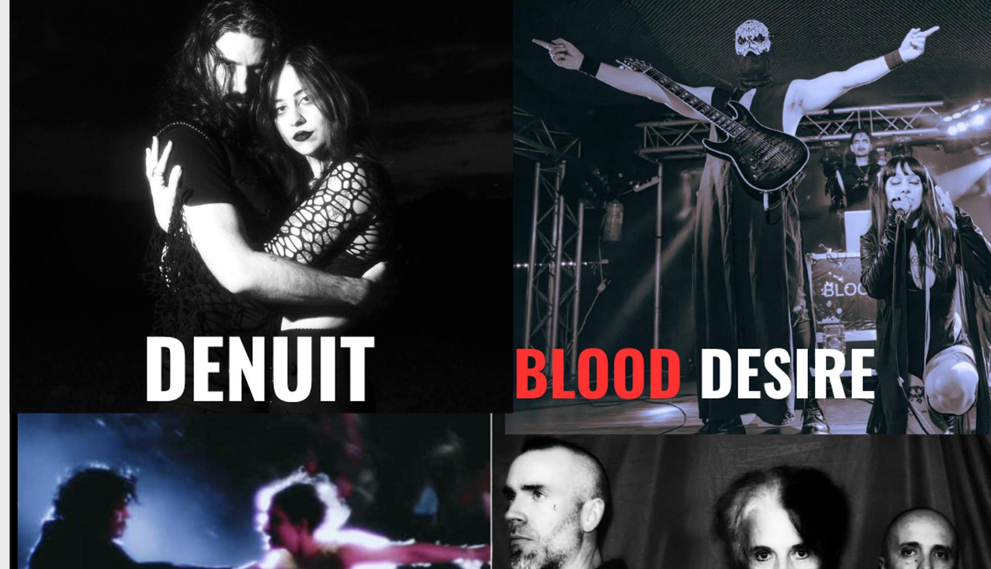 POST-PUNK FEST con DENUIT + BLOOD DESIRE + TELARAÑA + NO ENTITY