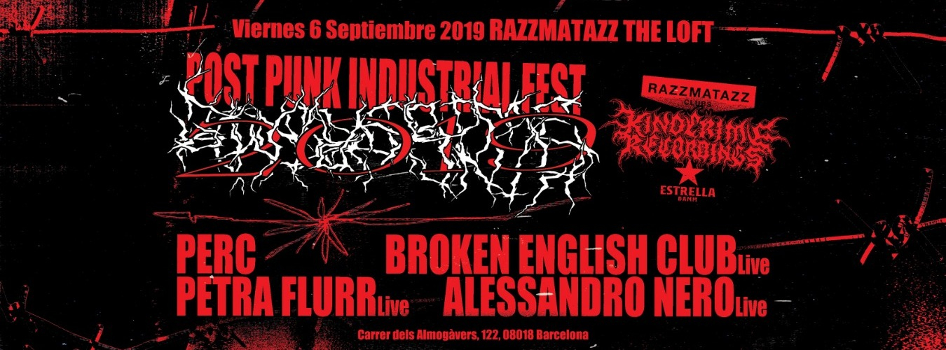 Post Punk Industrial Fest 2019 @ The Loft & Fuego w/ Higher Brothers @ Razzclub image
