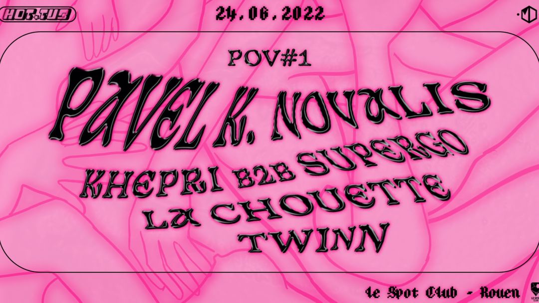 Cartel del evento POV#1: Pavel K. Novalis