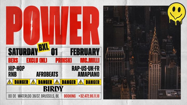 Cover for event: POWER HIPHOP PARTY