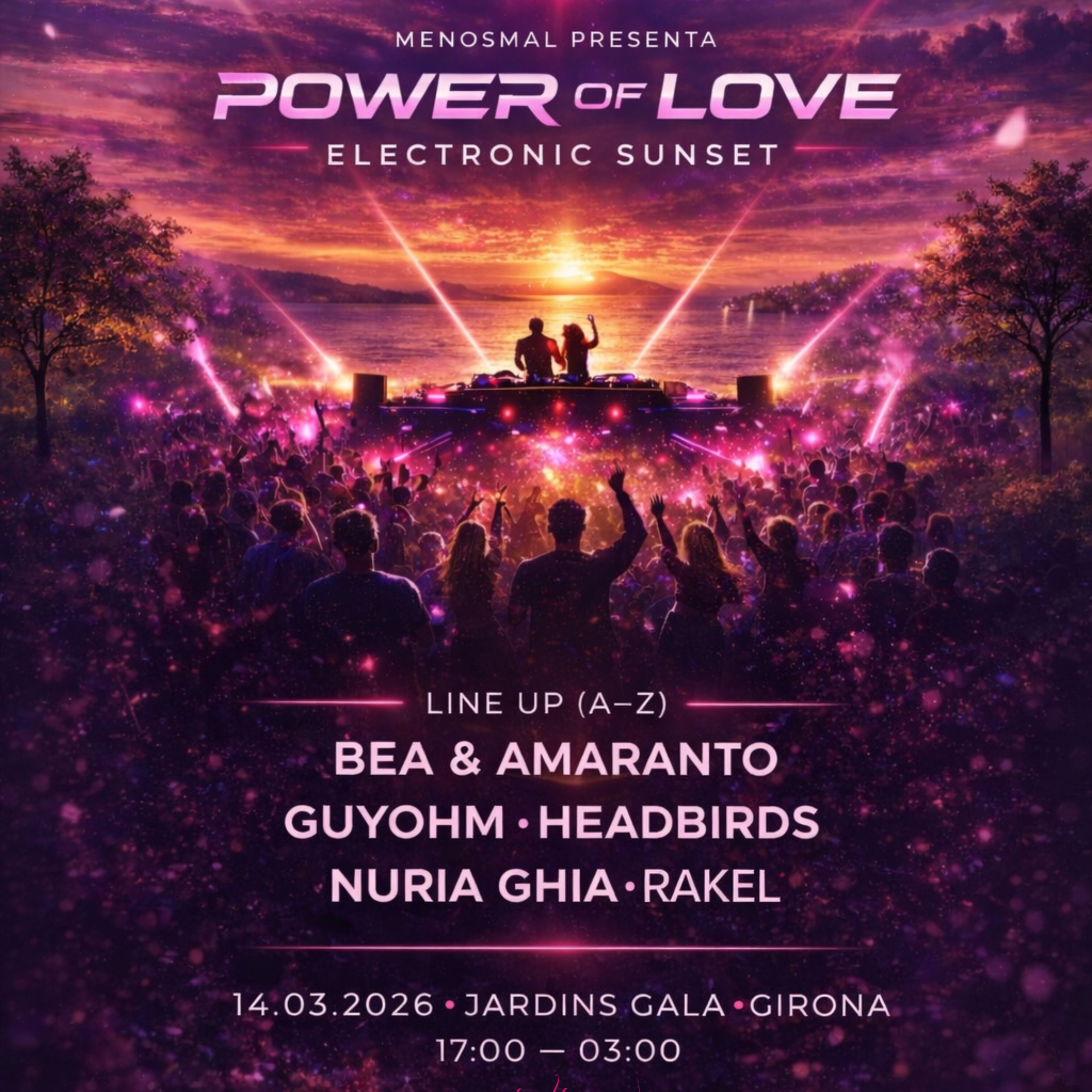 Power Of Love - Electronic Sunset @ Jardins Gala image