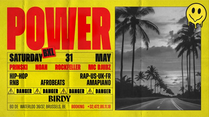 Cover for event: POWER x HIP-HOP PARTY x SATURDAY 31 MAY